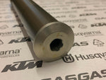 Load image into Gallery viewer, USED 2004>2015 GAS GAS PRO FRONT WHEEL SPINDLE AXLE & BOLT MARZOCCHI FORKS