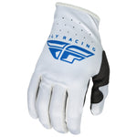 Load image into Gallery viewer, Fly Racing 2023 Lite Adult Gloves (Grey/Blue)