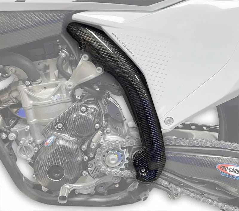 PRO CARBON KTM FRAME PROTECTION TALL – 2024 – 150/250/300 EXC + 250/350/450/500 EXC-F