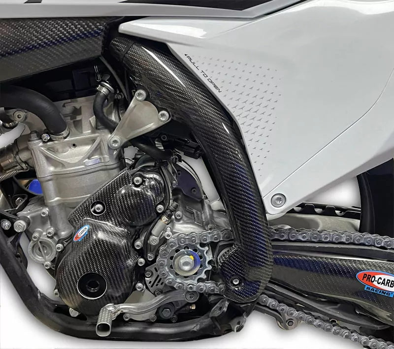 PRO CARBON KTM FRAME PROTECTION TALL – 2024 – 150/250/300 EXC + 250/350/450/500 EXC-F