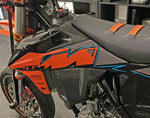 Load image into Gallery viewer, PRO CARBON KTM TANK COVER 2020-2023 FULL SET 350+500 EXC-F + XCF-W (US MODELS) NOT 450