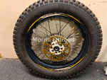 Load image into Gallery viewer, USED SHERCO TRIALS REAR WHEEL WITH DISC SPROCKET & TYRE WILL FIT OTHERS