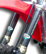 Load image into Gallery viewer, PRO CARBON HONDA UPPER FORK PROTECTORS CRF 250/450 ALL YEARS