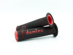 Load image into Gallery viewer, DOMINO DUAL COMPOUND A240  TRIALS GRIPS 1PR BLACK/RED