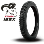 Load image into Gallery viewer, KENDA IBEX TRIALS FRONT TYRE TUBED TYPE 80/100-21"