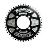 Load image into Gallery viewer, TALON 4 BOLT REAR FIM STYLE TRIALS SPROCKET 43T TEETH BLACK