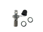 Load image into Gallery viewer, BRAKTEC M8 X 1.00 BANJO BOLT WITH BLEED NIPPLE