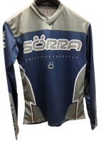 Load image into Gallery viewer, SORRA TRIALS JERSEY NAVY BLUE/GREY