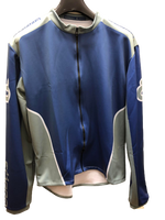 Load image into Gallery viewer, SORRA TRIALS MICRO FLEECE JACKET NAVY/GREY