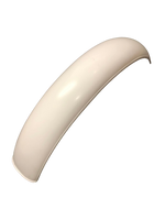 Load image into Gallery viewer, STILMOTOR UNIVERSAL LONG REAR MUDGUARD WHITE BSA TRIUMPH ETC
