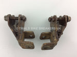 Load image into Gallery viewer, GENUINE USED MONTESA COTA 315R FOOTPEG BRACKERS HANGERS 1PR