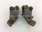 Load image into Gallery viewer, GENUINE USED MONTESA COTA 315R FOOTPEG BRACKERS HANGERS 1PR