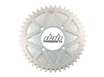 Load image into Gallery viewer, DAB PRODUCTS 4 BOLT REAR FIM STYLE TRIALS SPROCKET 44T TEETH SILVER TRS VERTIGO - Trials Bike Breakers UK