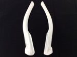 Load image into Gallery viewer, DAB PRODUCTS GAS GAS TXT PRO WHITE PLASTIC FRAME COVERS PROTECTORS 2009-2010 - Trials Bike Breakers UK
