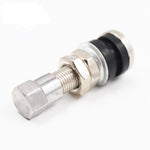Load image into Gallery viewer, DAB PRODUCTS TRIALS TUBELESS VALVE FOR 10MM RIM HOLE CHROME PLATED - Trials Bike Breakers UK