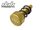 Load image into Gallery viewer, DAB PRODUCTS AJP/BRAKTEC/GRIMECA LEVER FREE PLAY (BITE)  ADJUSTMENT SCREW GOLD - Trials Bike Breakers UK
