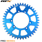 Load image into Gallery viewer, RFX PRO SERIES 6 BOLT REAR TRIALS SPROCKET 43 TEETH BLUE FITS GAS GAS & SHERCO - Trials Bike Breakers UK