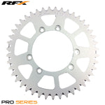 Load image into Gallery viewer, RFX PRO SERIES 6 BOLT REAR TRIALS SPROCKET 43 TEETH SILVER FITS GAS GAS & SHERCO - Trials Bike Breakers UK