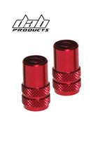 Load image into Gallery viewer, DAB PRODUCTS VALVE CAPS WITH BUILT IN VALVE KEY 2PCS RED - Trials Bike Breakers UK