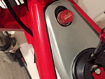 Load image into Gallery viewer, DAB PRODUCTS GAS GAS TXT PRO  (UNIVERSAL) ALLOY TANK BOLT M6 X 38 RED - Trials Bike Breakers UK