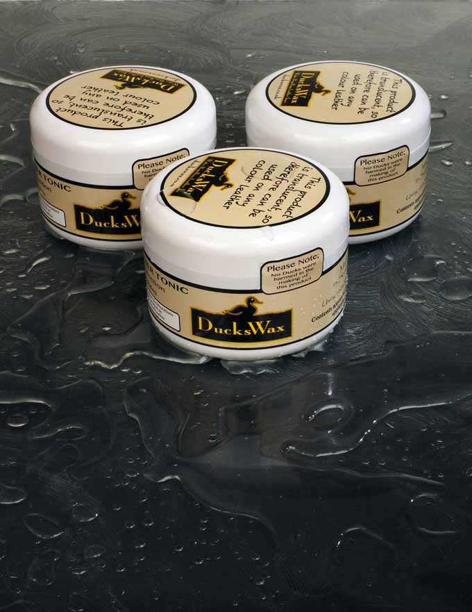 DUCKS WAX ORIGINAL WATER REPELLING LEATHER TONIC TRANSLUCENT 100ML - Trials Bike Breakers UK