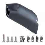 Load image into Gallery viewer, GENUINE 2011>2022 GAS GAS PRO RACING PLASTIC EXHAUST SILENCER END CAP TIP WITH FIXINGS
