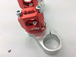 Load image into Gallery viewer, NOS GAS GAS TXT/PRO CNC 38MM SILVER UPPER FORK CLAMP YOKE & S3 FATBAT CLAMPS
