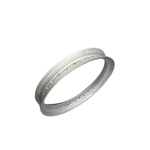 Load image into Gallery viewer, MORAD TRIALS REAR RIM 36 SPOKE 2.15 x 18" TUBELESS TYPE SILVER