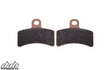 Load image into Gallery viewer, DAB PRODUCTS PERFORMANCE GAS GAS TXT FRONT & REAR BRAKE PADS FOR HEBO CALIPERS - Trials Bike Breakers UK