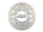 Load image into Gallery viewer, DAB PRODUCTS 4 BOLT REAR FIM STYLE TRIALS SPROCKET 41T TEETH SILVER SCORPA BETA - Trials Bike Breakers UK