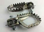 Load image into Gallery viewer, RAPTOR TITANIUM TRIALS FOOTRESTS FOOTPEGS GAS GAS 4RT BETA TRS SHERCO MONTESA - Trials Bike Breakers UK