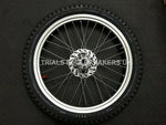 Load image into Gallery viewer, 2004>2015 GAS GAS PRO FRONT WHEEL WITH DISC & TYRE TO FIT MARZOCCHI FORKS