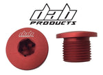Load image into Gallery viewer, DAB PRODUCTS BETA TECHNO REV3 & EVO 2T OIL FILLER/DRAIN PLUG SCREW RED - Trials Bike Breakers UK