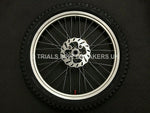 Load image into Gallery viewer, 2004>2015 GAS GAS PRO FRONT WHEEL WITH DISC & TYRE TO FIT MARZOCCHI FORKS