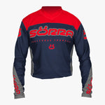 Load image into Gallery viewer, SORRA TRIALS JERSEY NAVY/RED