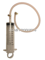 Load image into Gallery viewer, DAB PRODUCTS 100ML PRO SYRINGE &amp; HOSE FOR BACK BLEEDING BRAKES &amp; CLUTCH &amp; OIL FILLING
