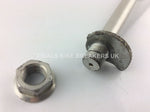 Load image into Gallery viewer, MONTESA COTA 315R REAR WHEEL AXLE SPINDLE WITH SNAIL CAMS &amp; NUT
