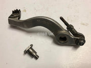 USED GENUINE GAS GAS TXT & TXT PRO  REAR BRAKE LEVER PEDAL SILVER 2000-2008