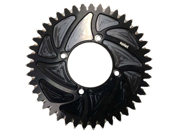 SPLAT 4 BOLT FIM STYLE TRIALS REAR SPROCKET BLACK