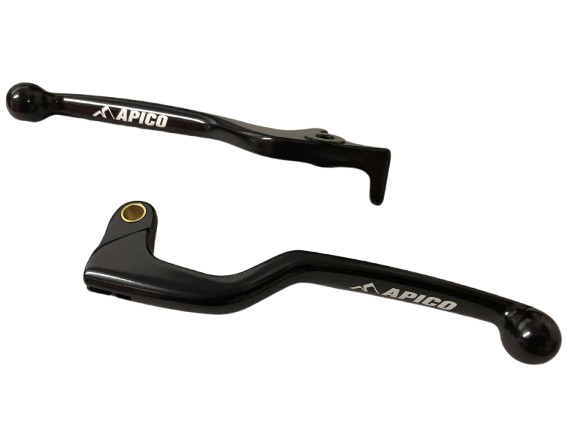 Honda CRF300L/RALLY APICO FORGED LEVER SET BLACK CLUTCH/FRONT BRAKE