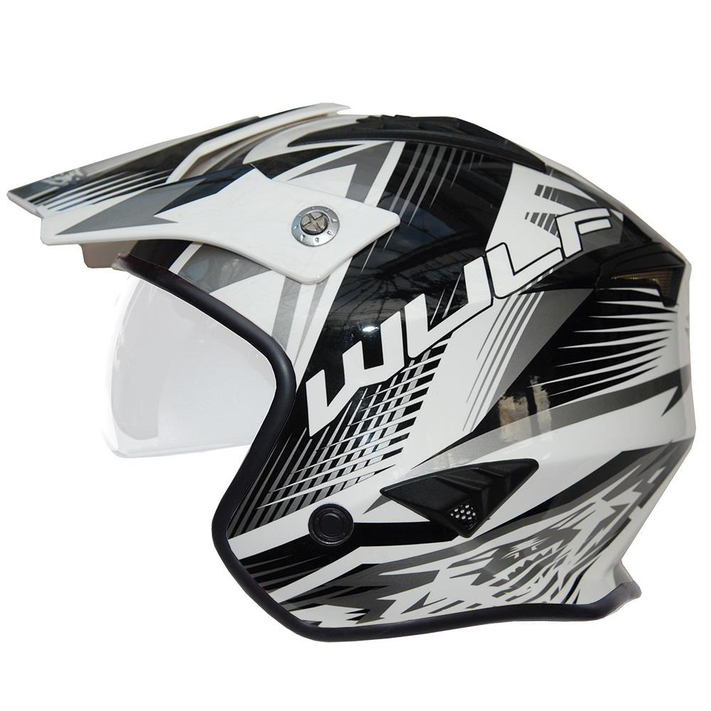 WULFSPORT ASPECT TRIALS HELMET VARIOUS COLOURS/SIZES