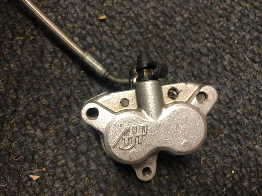 USED AJP COMPLETE FRONT BRAKE SET UP FOR GAS GAS SHERCO MONTESA BETA ETC