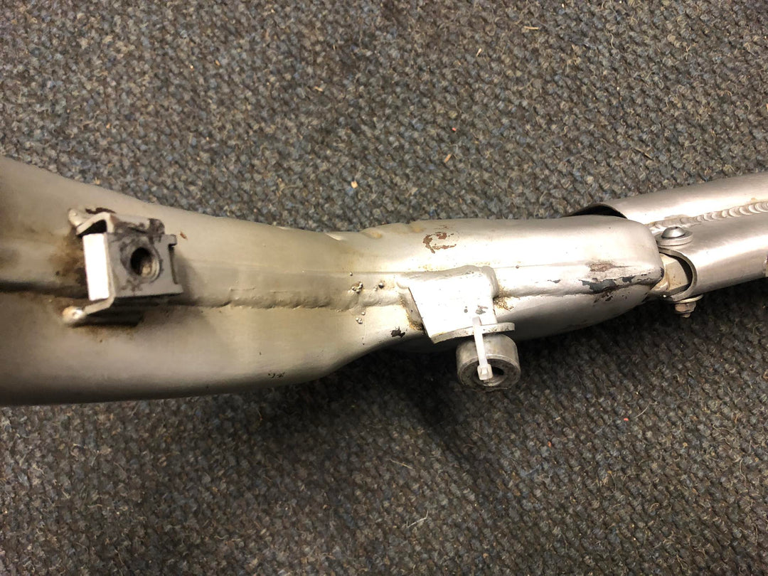 USED 2002>2008 GAS GAS PRO  MIDDLE EXHAUST BOX AND SILENCER