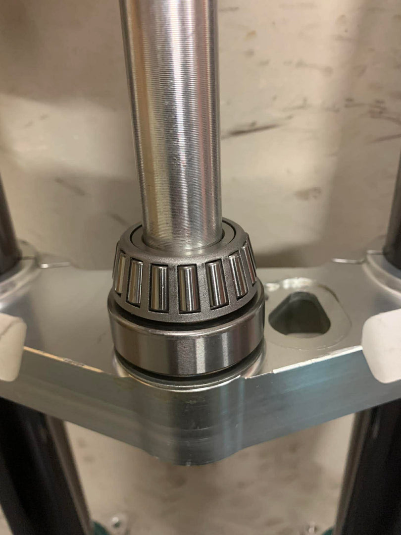 USED GAS GAS TXT PRO MARZOCCHI 40MM FORKS AND TRIPLE CLAMPS