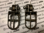 USED HEBO STEEL TRIALS FOOTRESTS 1PR