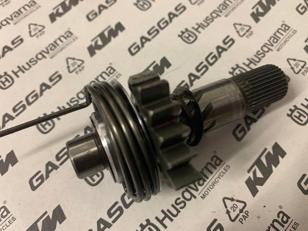 USED GAS GAS TXT PRO RAGA RACING REPLICA GP KICK START SHAFT ASSEMBLY