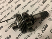 USED GAS GAS TXT PRO RAGA RACING REPLICA GP KICK START SHAFT ASSEMBLY