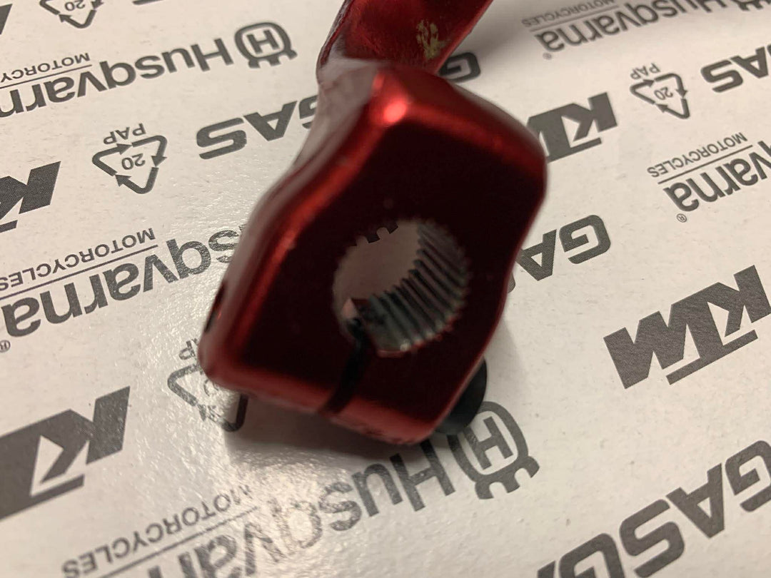 USED BETA TECHNO REV3 & EVO GEAR CHANGE PEDAL LEVER RED