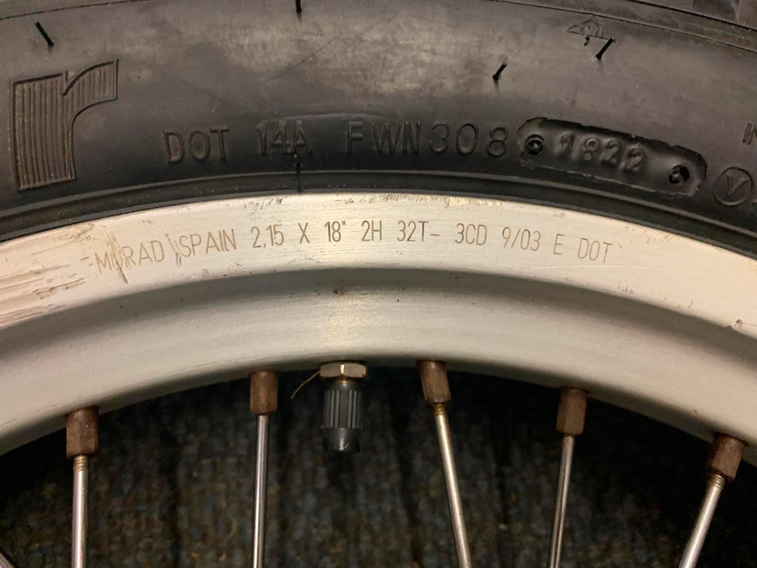 USED GAS GAS PRO REAR WHEEL WITH DISC & SPROCKET WILL FIT OTHERS MONTESA SHERCO