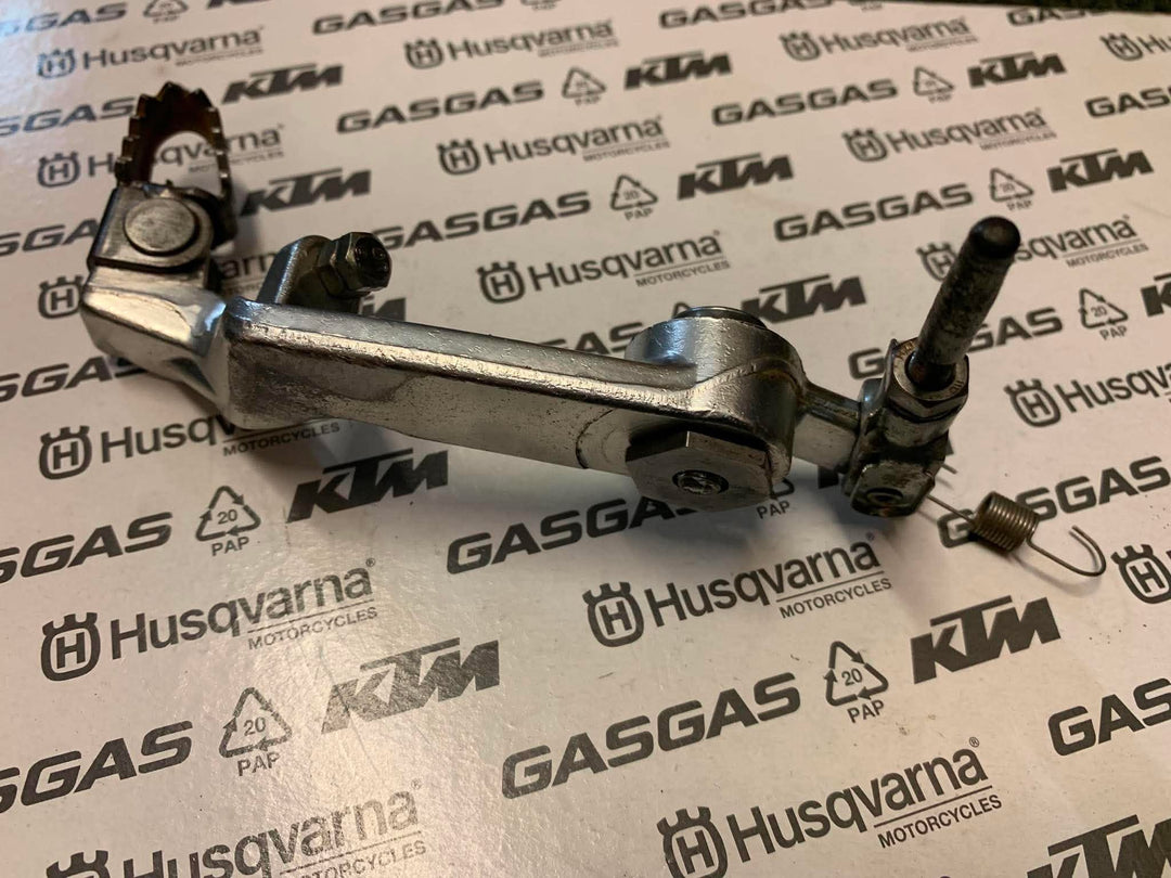 USED BETA EVO REAR BRAKE PEDAL LEVER SILVER 2009-2025